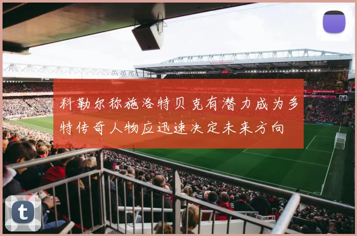 科勒尔称施洛特贝克有潜力成为多特传奇人物应迅速决定未来方向